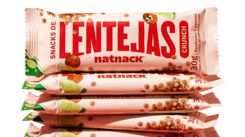 SNACKS QUE NACEN
DE INGREDIENTES REALES