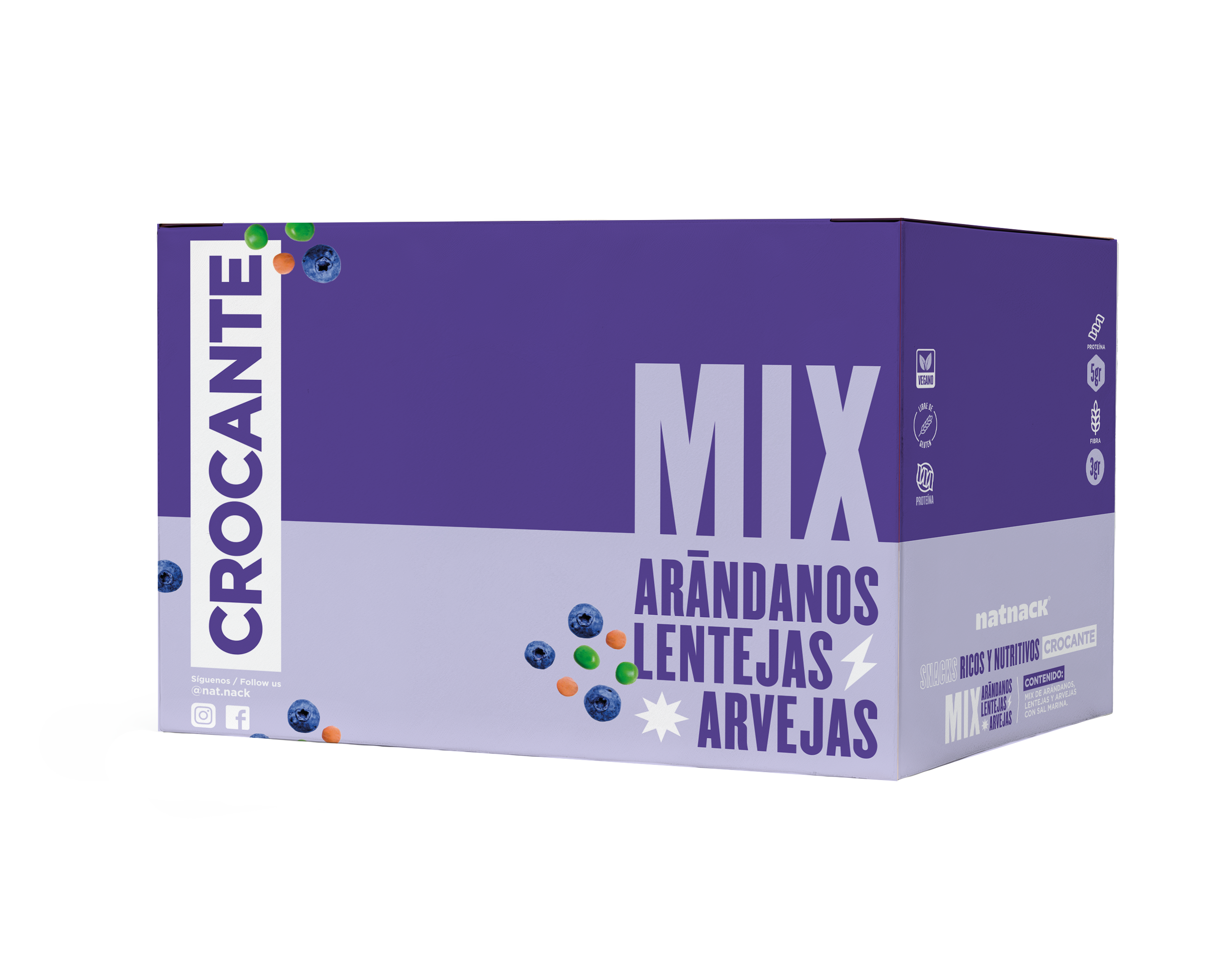 NatNack Mix Arándanos 16 pack – natnack