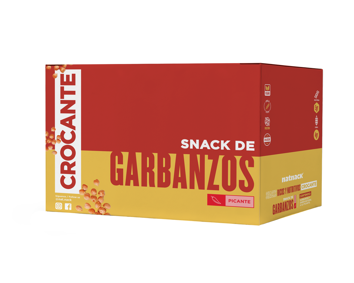 NatNack Garbanzo Picante 16 pack
