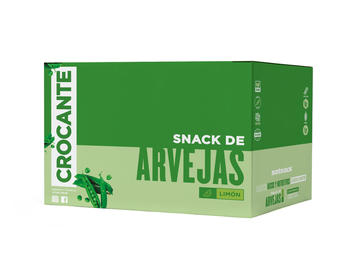 NatNack Arveja Limón 16 pack