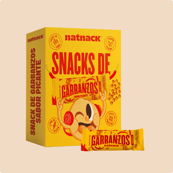 NatNack Garbanzo Picante 6 Pack