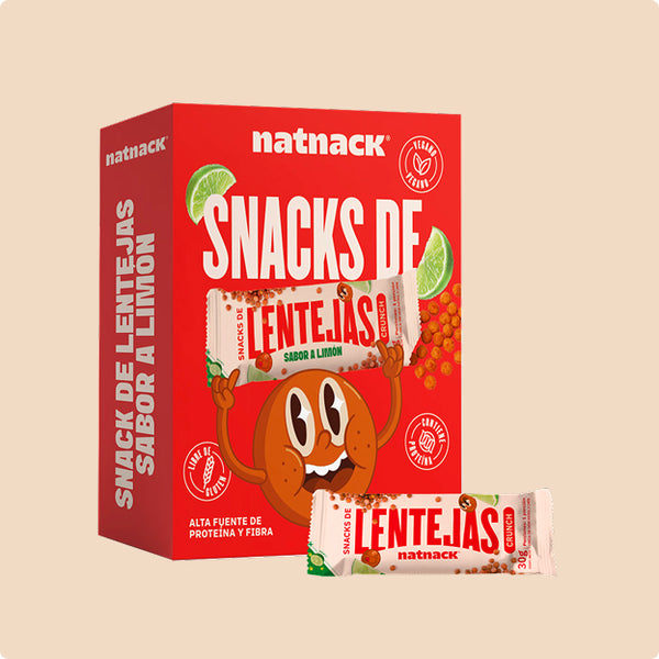 NatNack Lenteja Limón 6 Pack